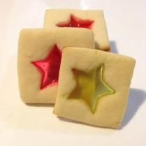 Stained-Glass Star Cookies