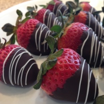 Dark Chocolate-Dipped Strawberries